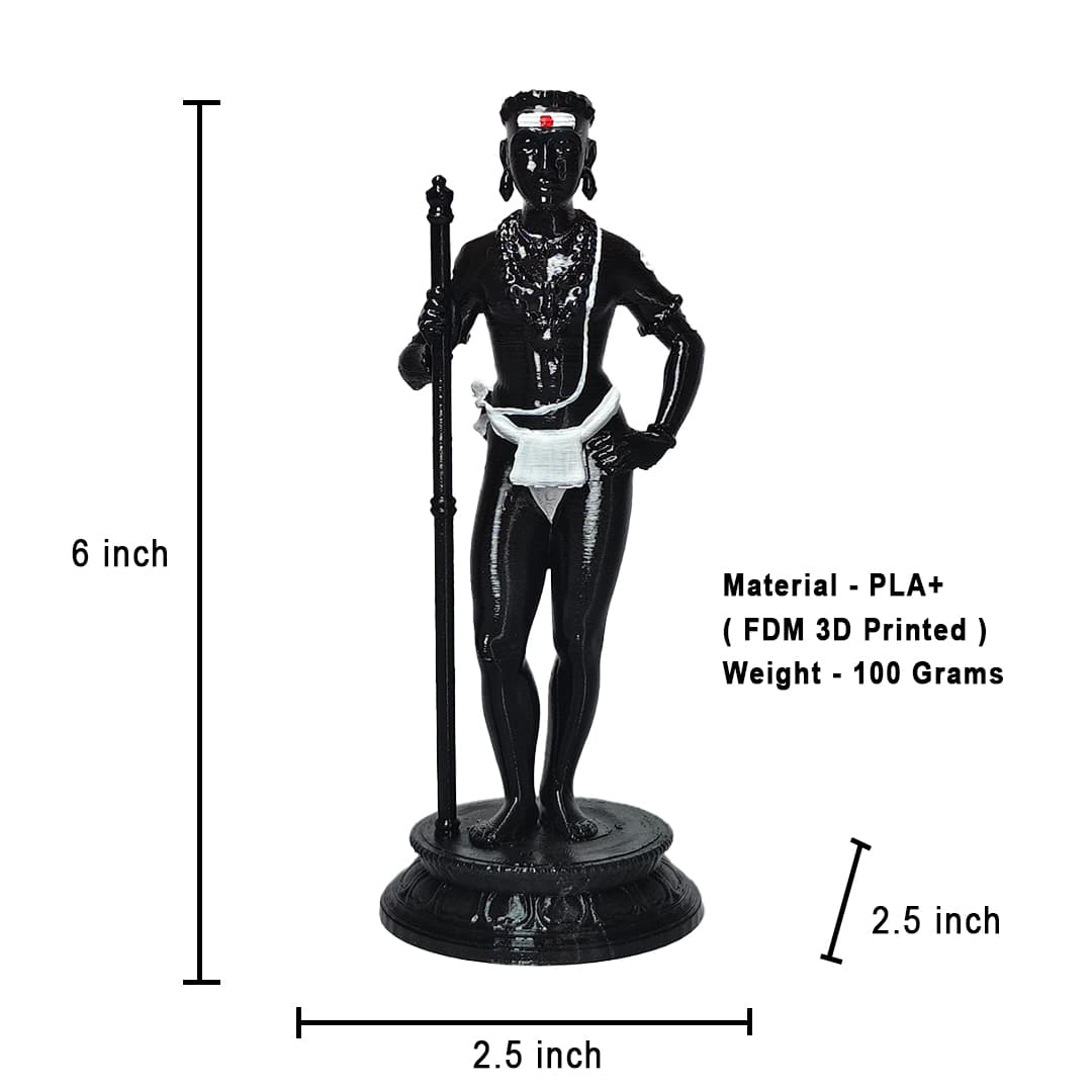 Palani Dhandayuthapani Murugan | ( 6 INCHES ) alternate view